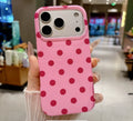 Polka Dot Phone Case – Glossy Retro iPhone Cases Cherry Crush