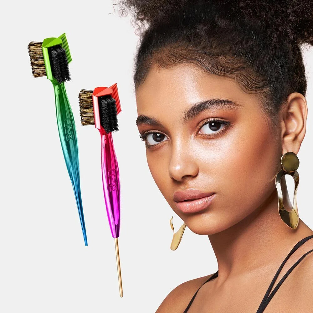 4-in-1 360° Edge Brush with Pin Tail