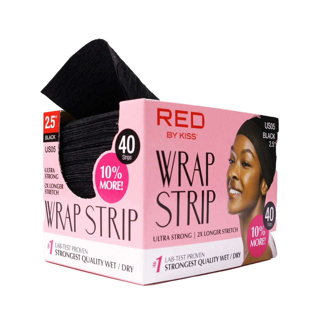 Red by Kiss 2.5" Wrap Strips (40 Strips)