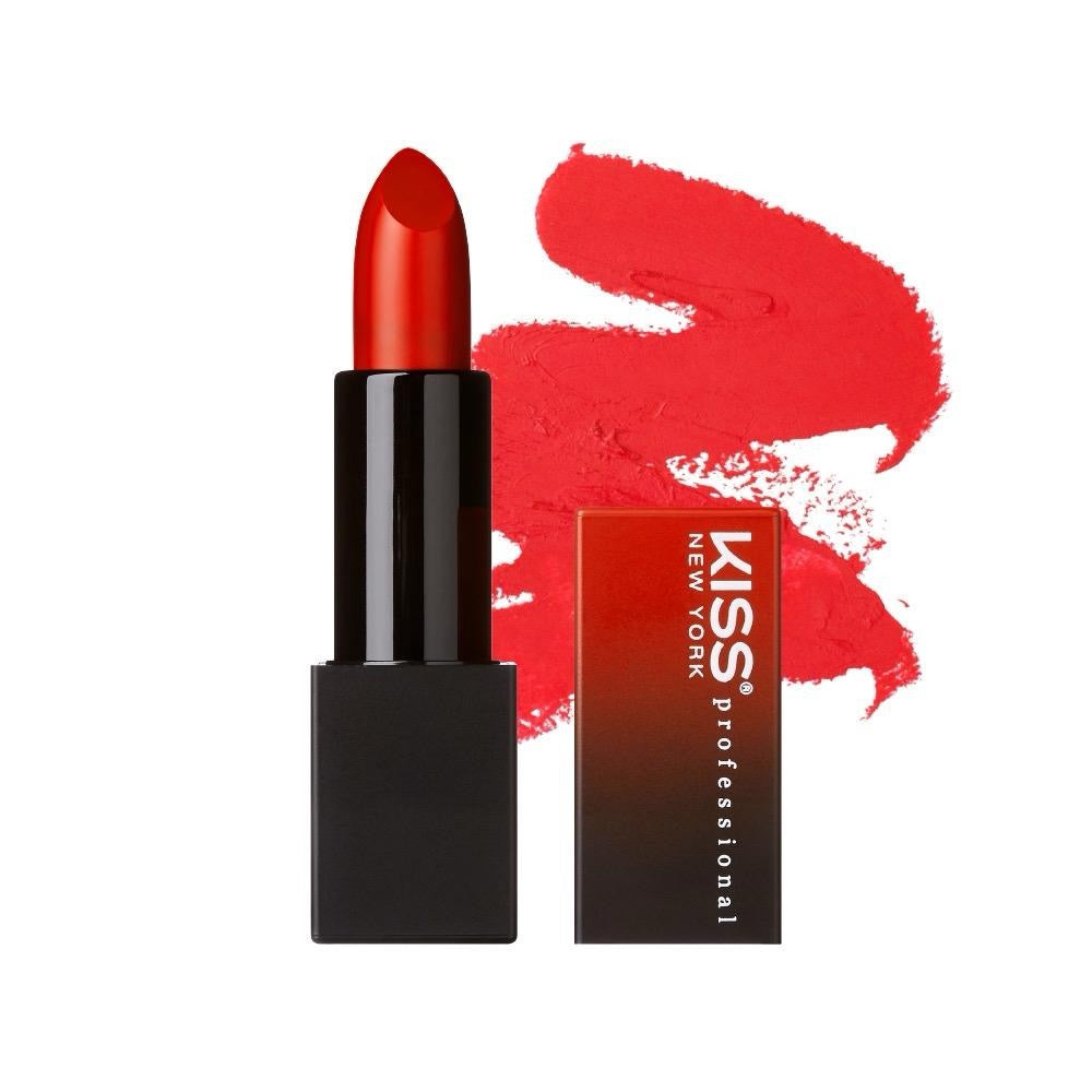 Kiss New York Professional Lipstick – Creamy Matte (9 Shades)