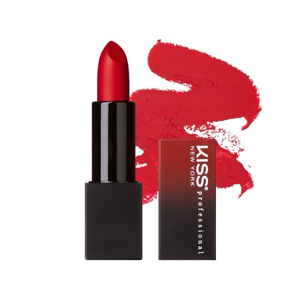 Kiss New York Professional Lipstick – Creamy Matte (9 Shades)