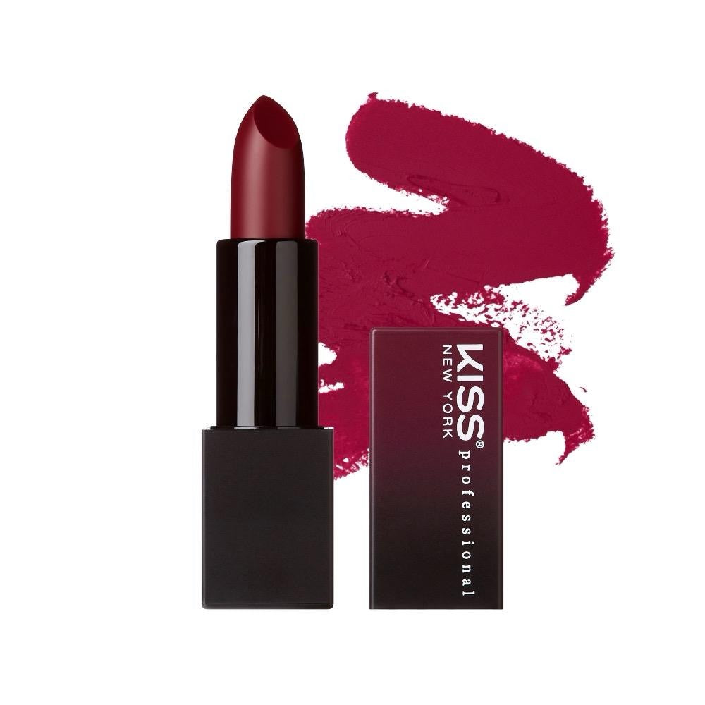 Kiss New York Professional Lipstick – Creamy Matte (9 Shades)