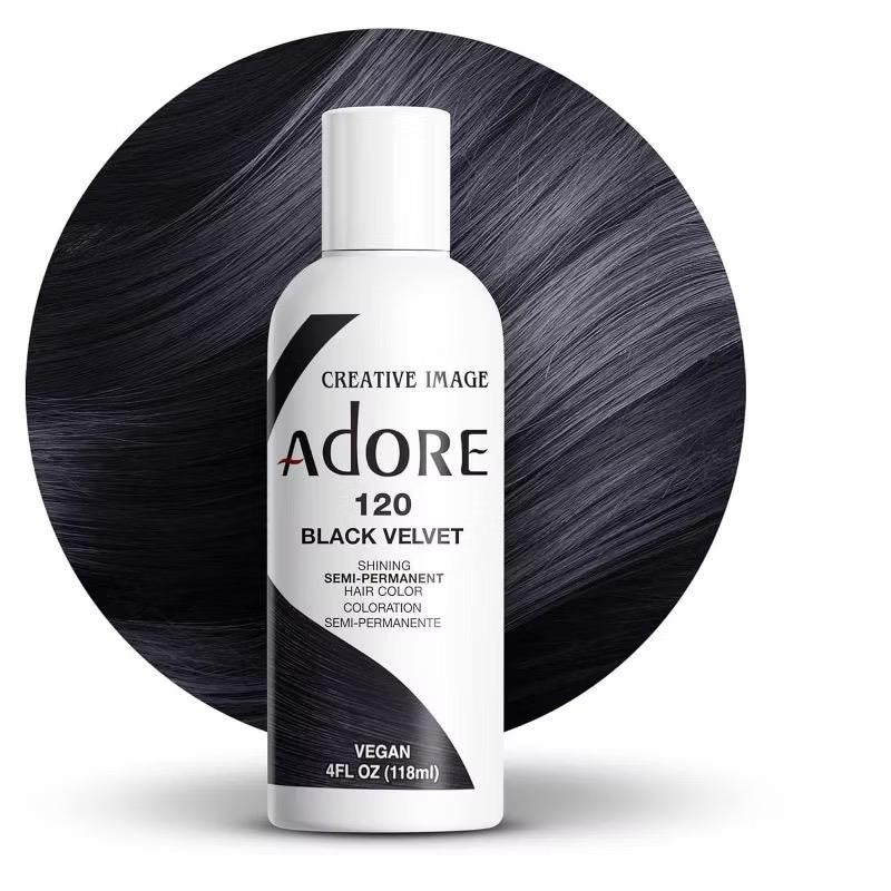 Adore Semi-Permanent Hair Color – Vegan Hair Dye (4 oz, Multiple Shades)