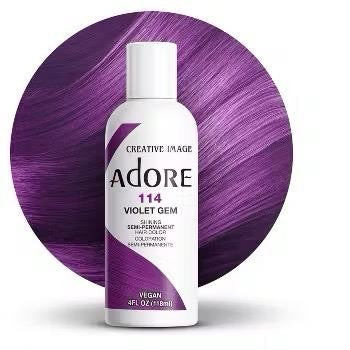 Adore Semi-Permanent Hair Color – Vegan Hair Dye (4 oz, Multiple Shades)