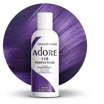 Adore Semi-Permanent Hair Color – Vegan Hair Dye (4 oz, Multiple Shades)