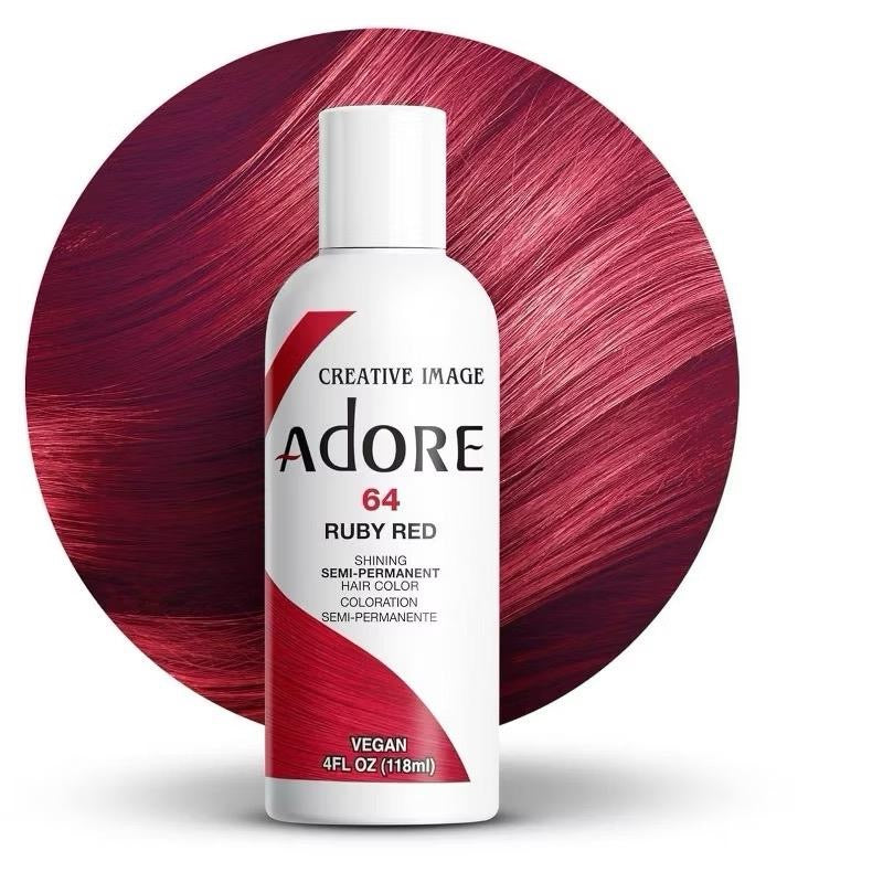 Adore Semi-Permanent Hair Color – Vegan Hair Dye (4 oz, Multiple Shades)