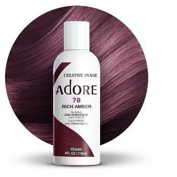 Adore Semi-Permanent Hair Color – Vegan Hair Dye (4 oz, Multiple Shades)
