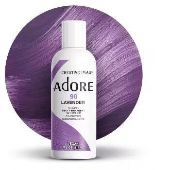 Adore Semi-Permanent Hair Color – Vegan Hair Dye (4 oz, Multiple Shades)