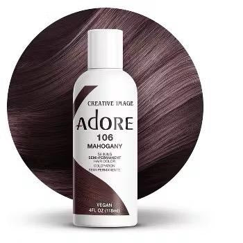 Adore Semi-Permanent Hair Color – Vegan Hair Dye (4 oz, Multiple Shades)
