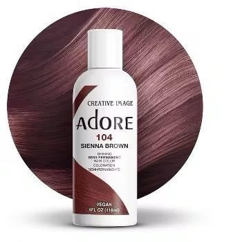Adore Semi-Permanent Hair Color – Vegan Hair Dye (4 oz, Multiple Shades)