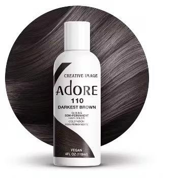Adore Semi-Permanent Hair Color – Vegan Hair Dye (4 oz, Multiple Shades)