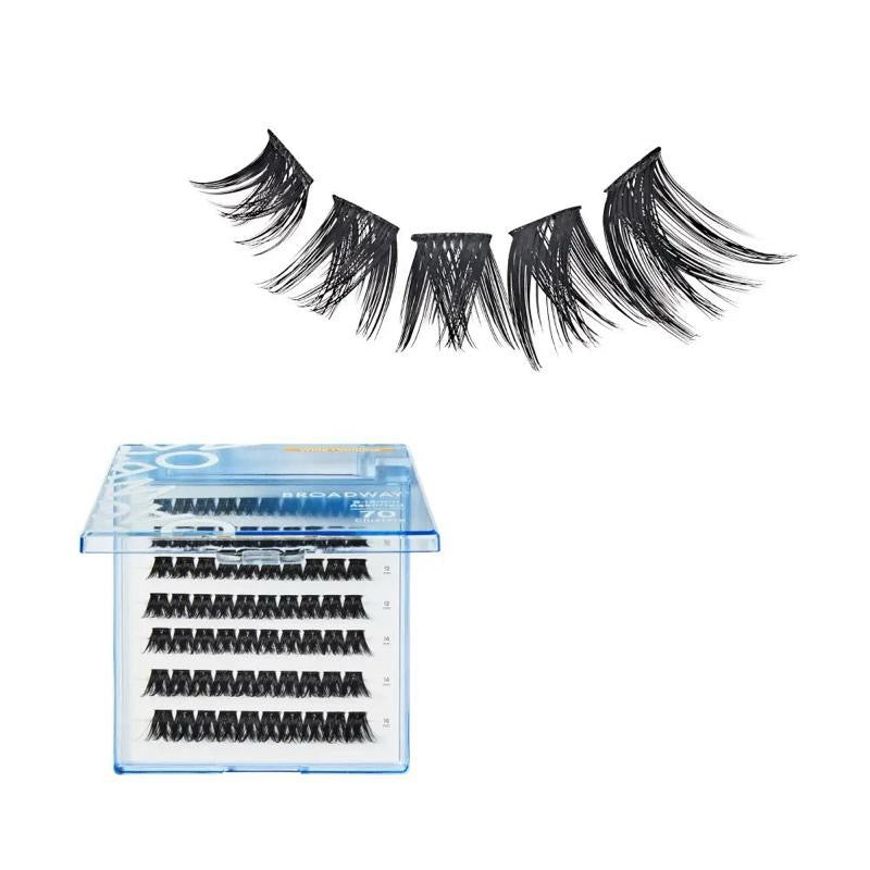 Broadway Trendy DIY Cluster Lashes – Manga-Inspired Wispy Lash Extensions (70–112pcs)