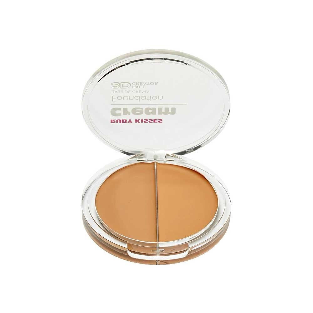 3D Face Creator Duo Foundation & Concealer - Buildable Coverage Non-Greasy Cream for Flawless Complexion - Makeup Cosmetic