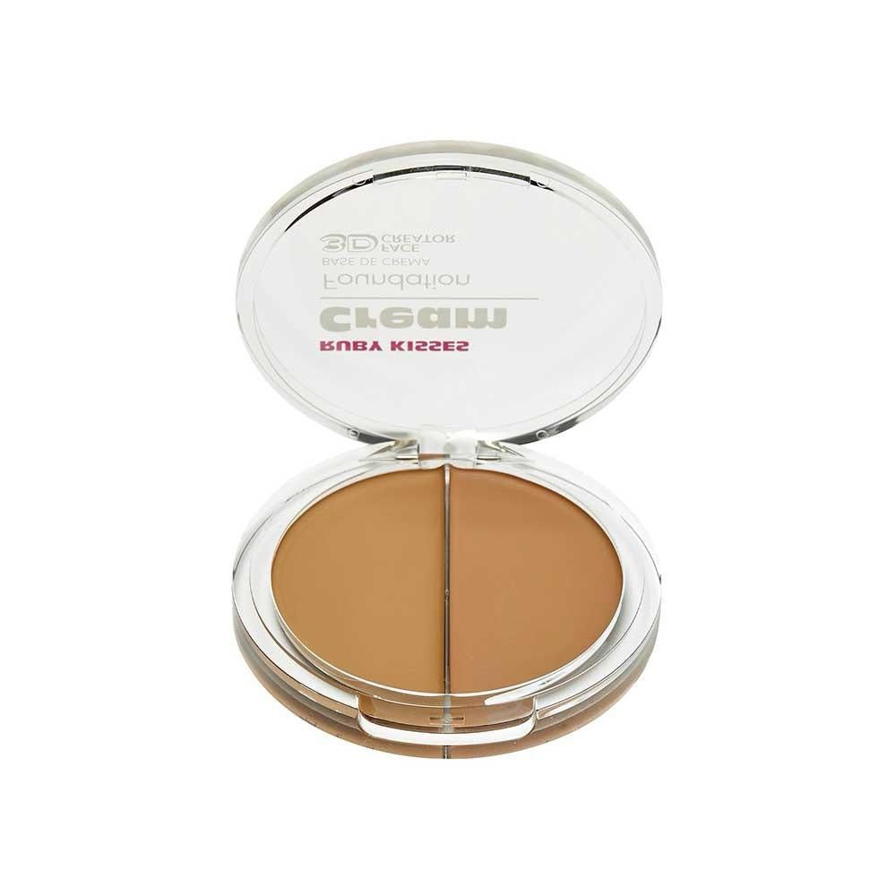 3D Face Creator Duo Foundation & Concealer - Buildable Coverage Non-Greasy Cream for Flawless Complexion - Makeup Cosmetic