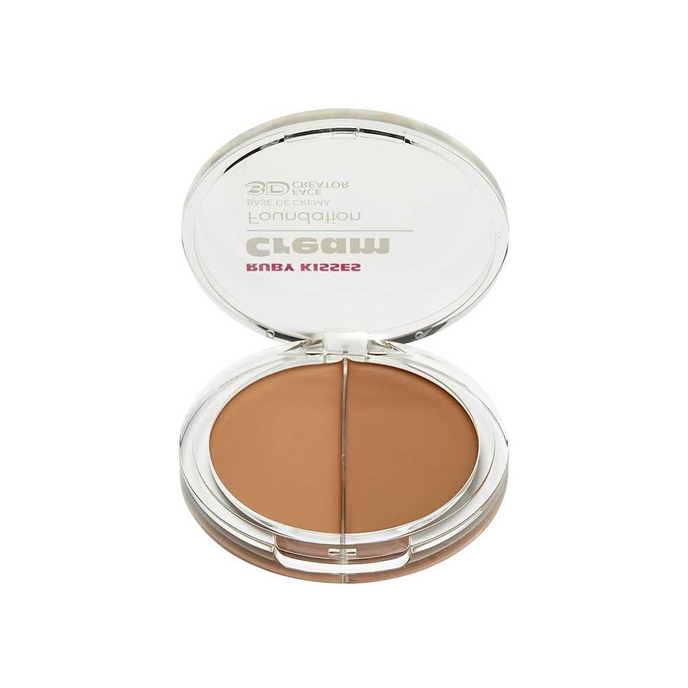3D Face Creator Duo Foundation & Concealer - Buildable Coverage Non-Greasy Cream for Flawless Complexion - Makeup Cosmetic