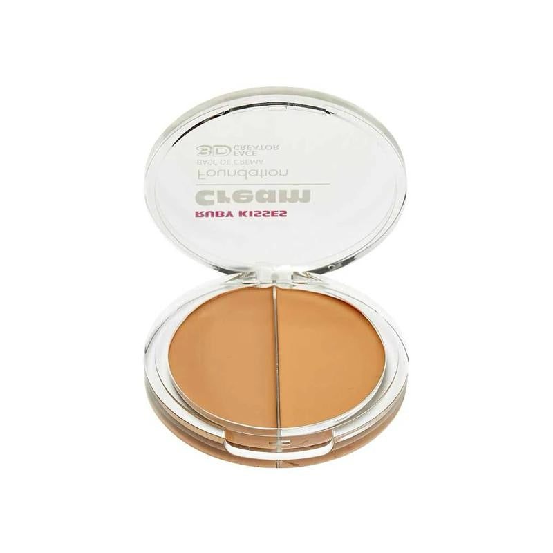 3D Face Creator Duo Foundation & Concealer - Buildable Coverage Non-Greasy Cream for Flawless Complexion - Makeup Cosmetic