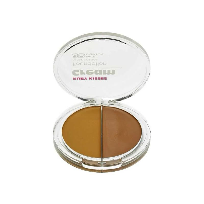 3D Face Creator Duo Foundation & Concealer - Buildable Coverage Non-Greasy Cream for Flawless Complexion - Makeup Cosmetic