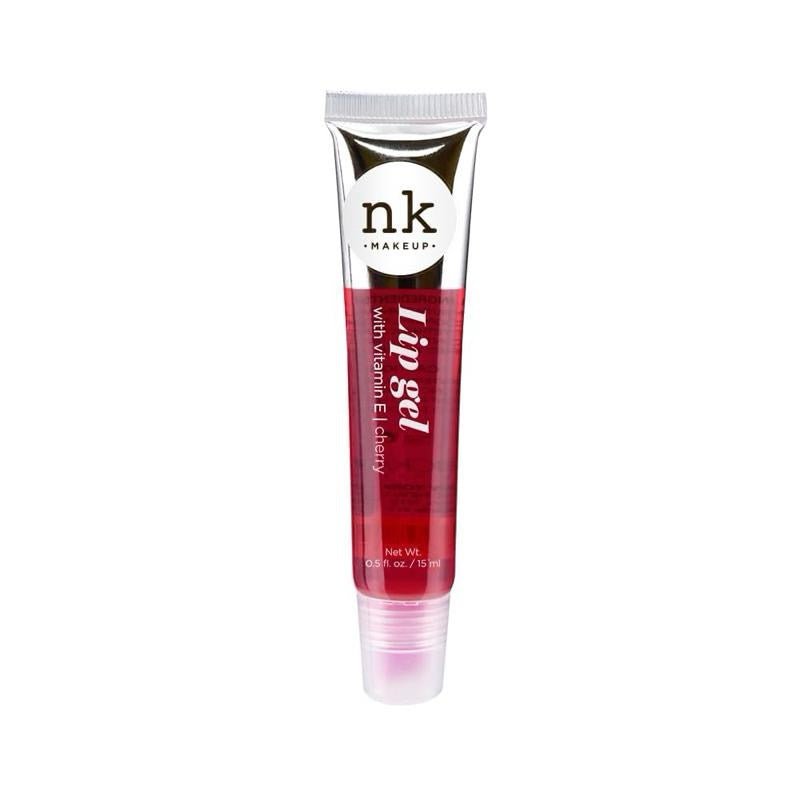4 Pcs Set NK Hydrating Lip Gel Set | Vitamin E Lip Gloss | Clear Bubble Gum Cherry Strawberry | Glossy Moisturizing Lip Makeup | Cute Lip Gloss Gift Set