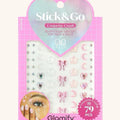 k & Go 3D Stick-On Gem Set – Self-Adhesive Face & Nail Gems & Pearls | Festival Jewels, Rhinestone Stickers, Glitter Cosmetics