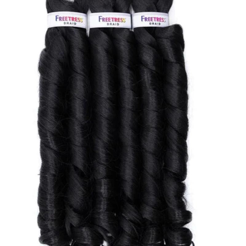 3X French Curl 22" Braiding Hair Extensions by Freetress Braid Collection