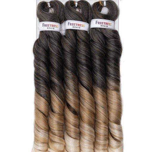 3X French Curl 22" Braiding Hair Extensions by Freetress Braid Collection