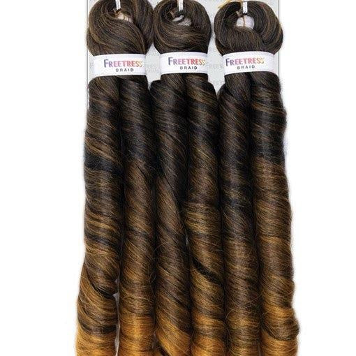 3X French Curl 22" Braiding Hair Extensions by Freetress Braid Collection