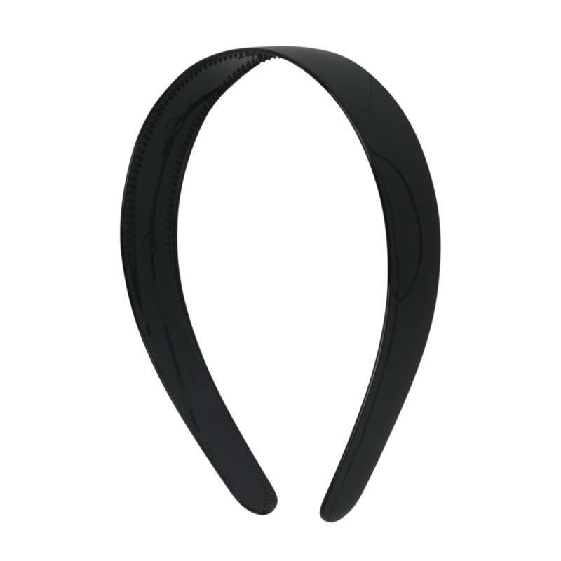 Women's Plain Elegant Casual Plastic Hair Hoop - Minimalist Hard Headband for Thick Hair, Fits Everyday Wear