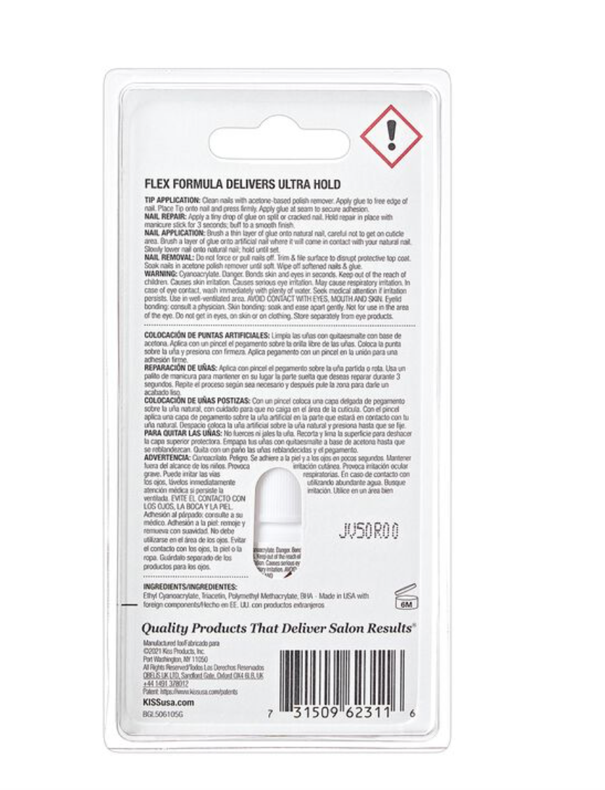 PowerFlex Ultra-Hold Brush-On Nail Glue