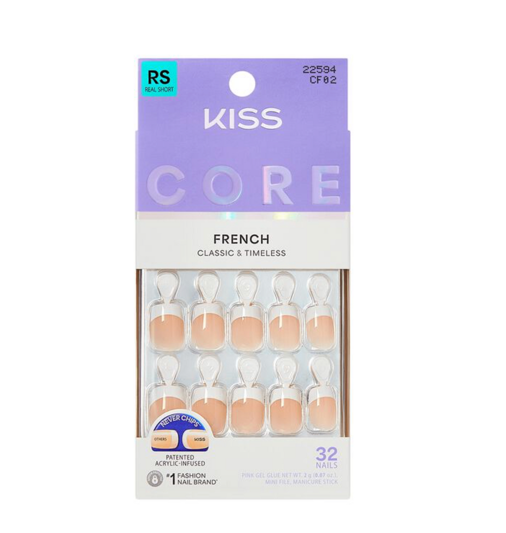 Core French Press On Nails - If You Dare