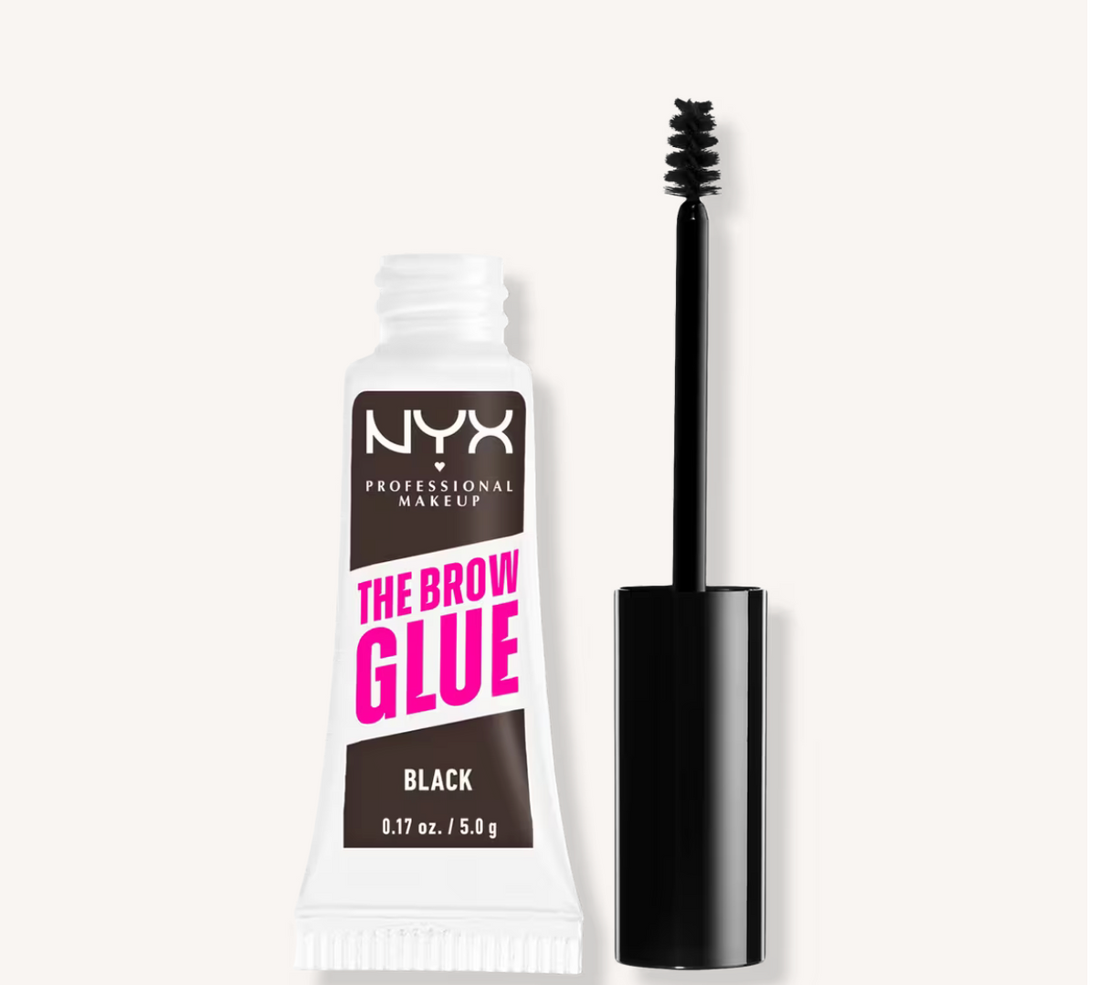 The Brow Glue Laminating Setting Gel Black/Black Brown