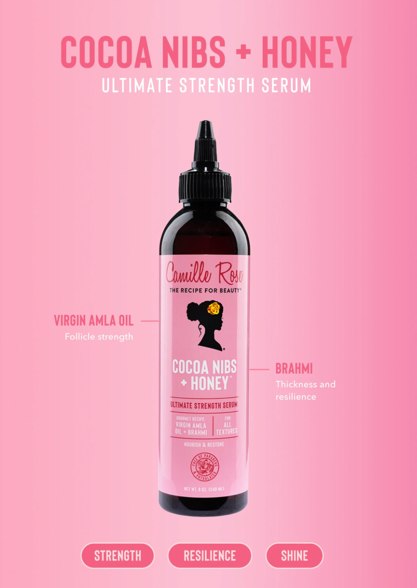 Camille Rose Cocoa Nibs + Honey Ultimate Strength Serum