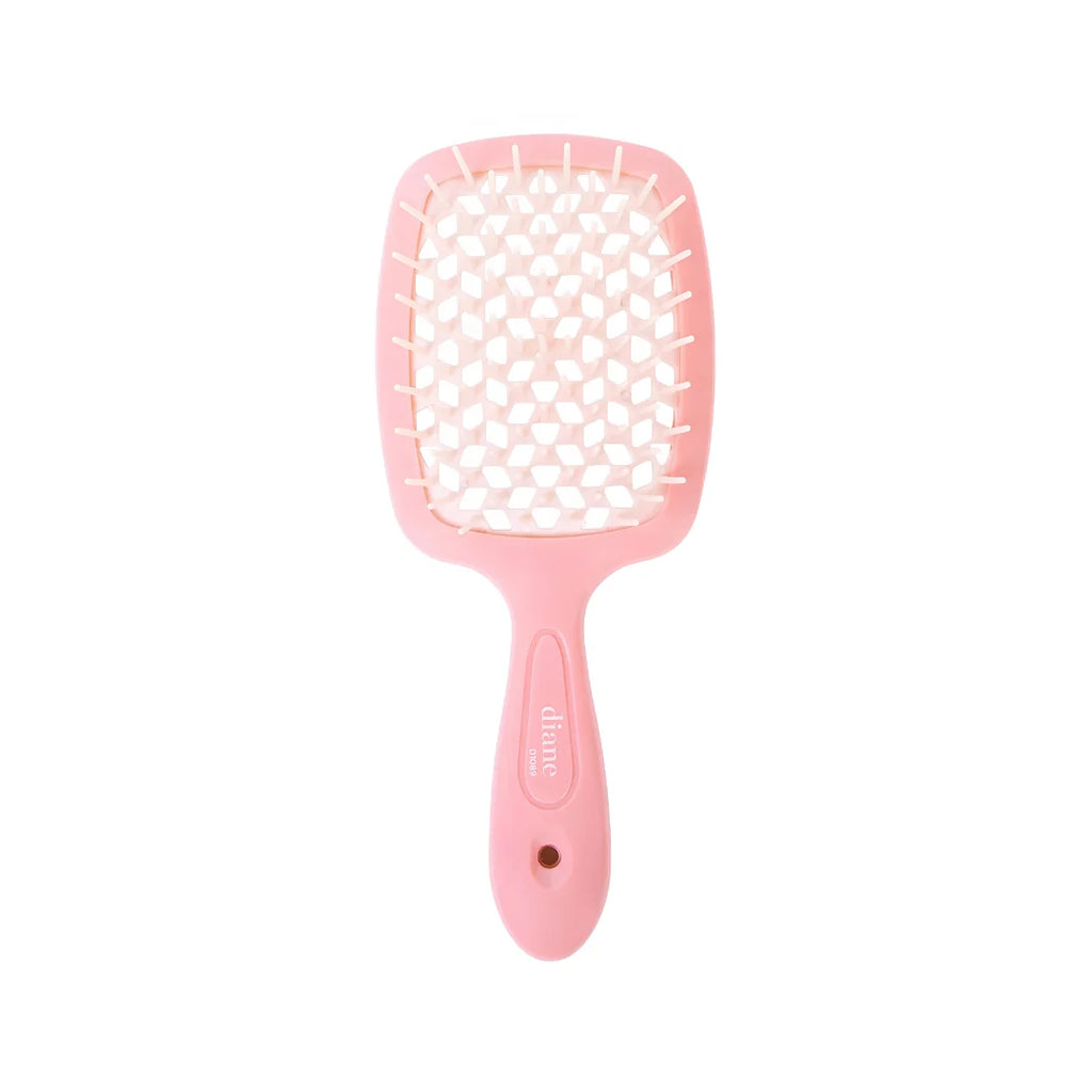 Diane Airborn Detangle Brush Pink | Wet Detangling Brush For Thick & Curly Hair
